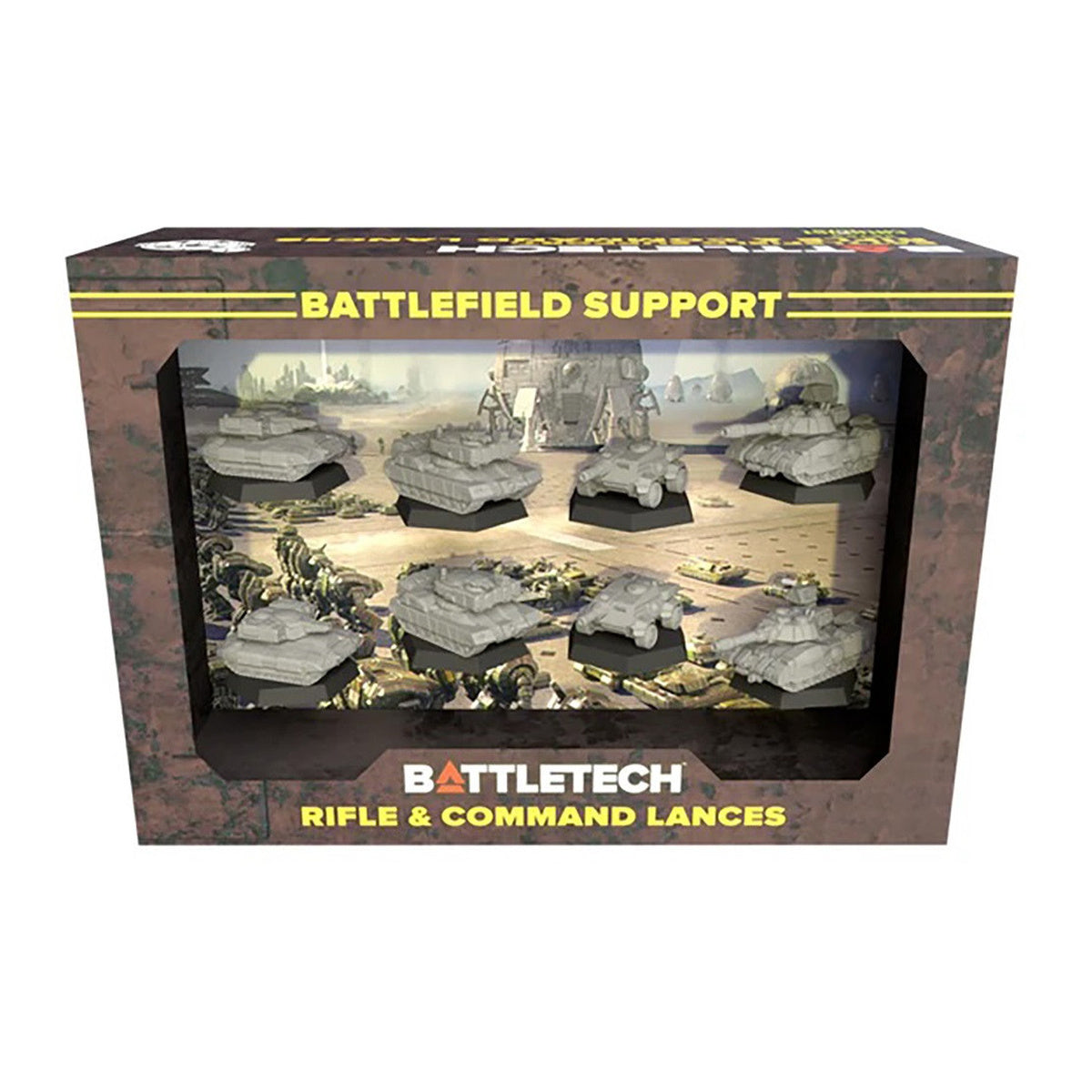 Battlefield Support: Rifle & Command Lances Miniature