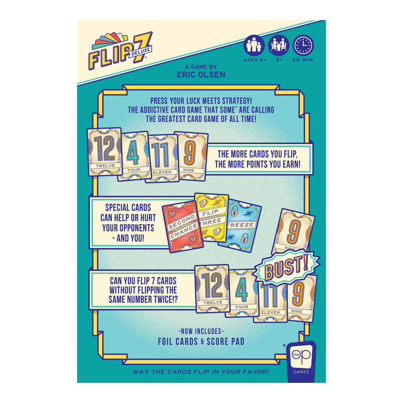Flip 7 Deluxe Party Card Game