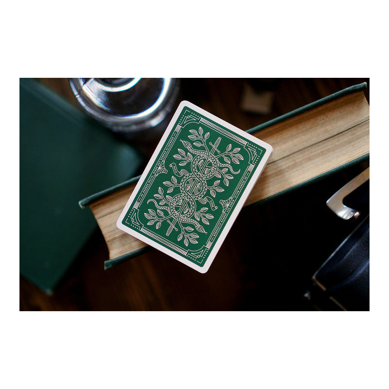 theory11 Monarch Green Playing Cards