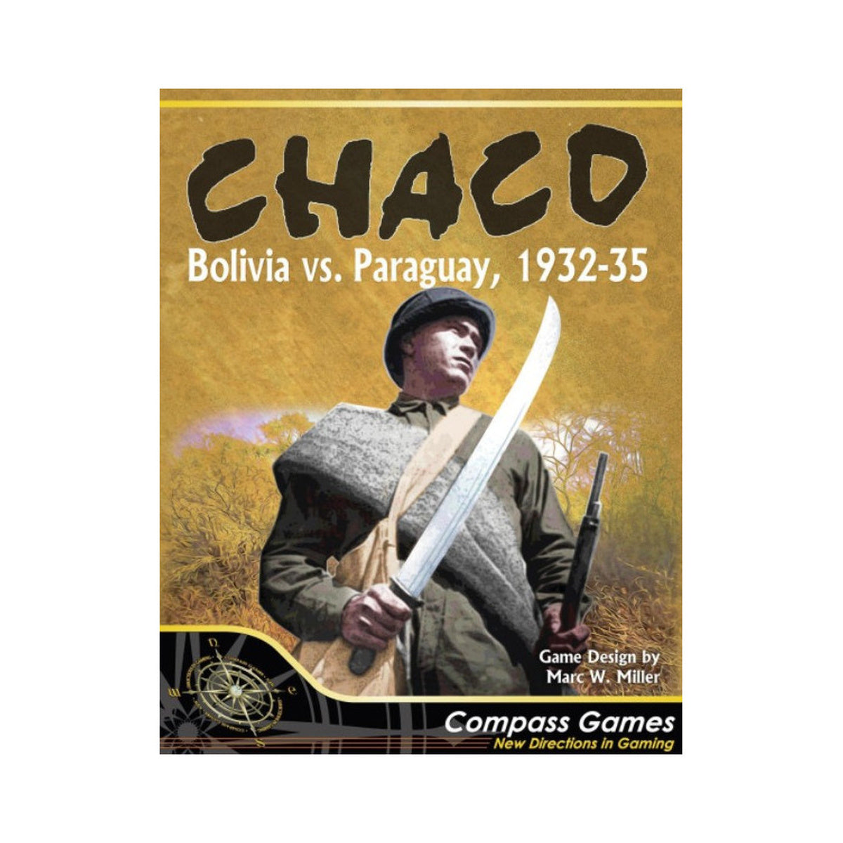 Chaco Bolivia vs. Paraguay 1932-35 Board Game