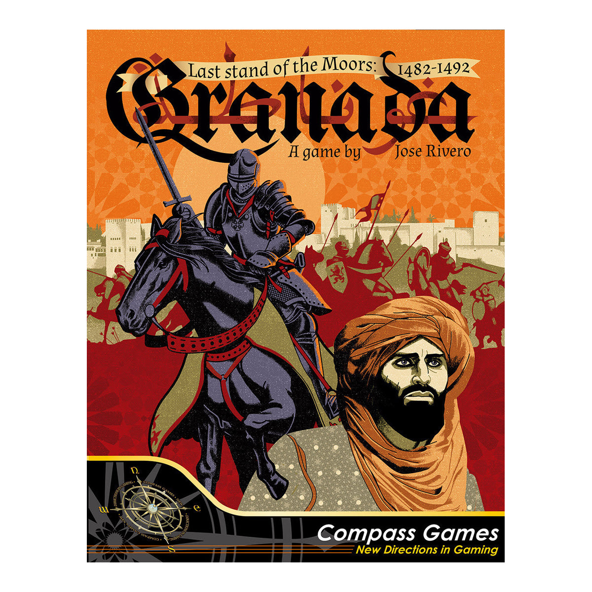Granada Last Stand of the Moors 1482-1492 Board Game