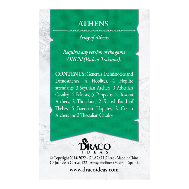 Onus! Army IV Athens Board Game