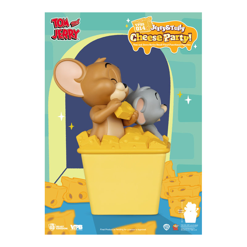 Piggy Bank Small Tom & Jerry Jerry & Tuffy Cheese Party!