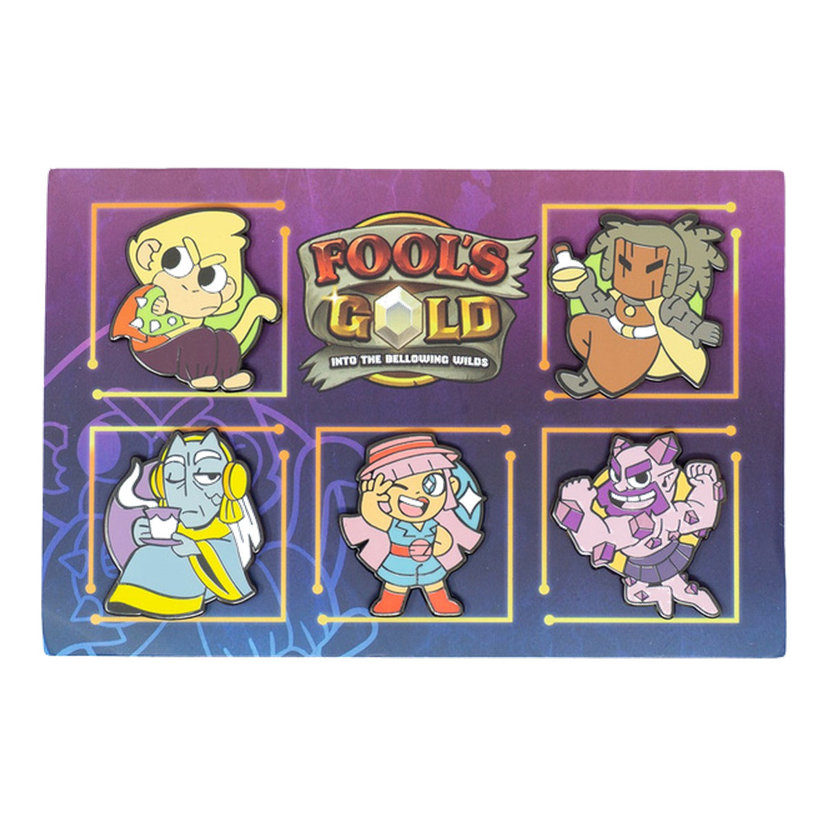 Fool's Gold Pin Set a Fool's Gold Crew Role Playing Game