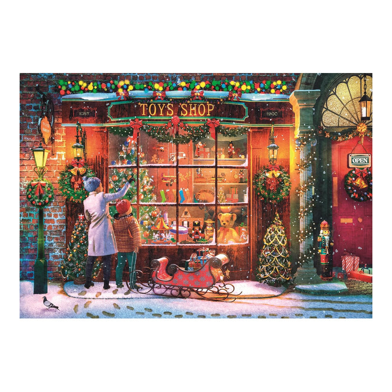 Clementoni Puzzle Old Toy Shop Poster Included 500pcs