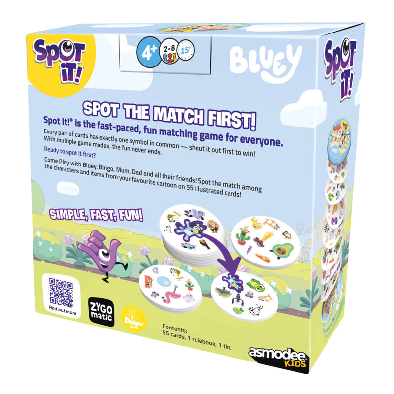 Spot It! Bluey Board Game