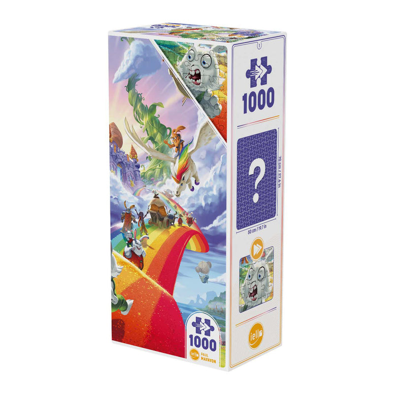 IELLO Puzzle Twist Bunny Kingdom in the Sky 1000pcs