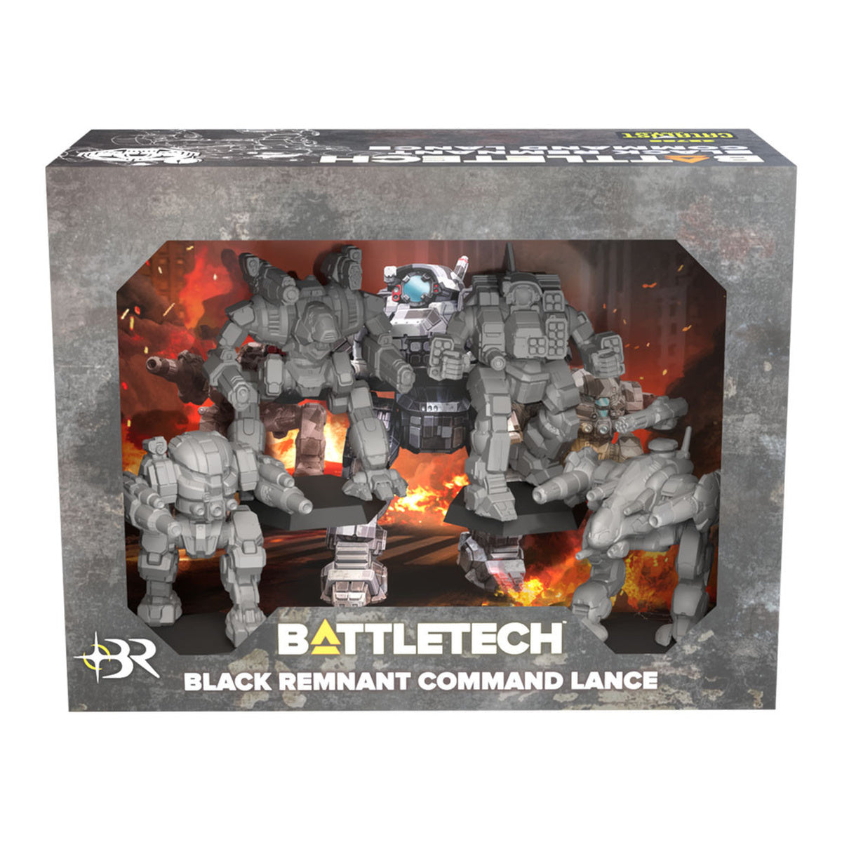 BattleTech Black Remnant Command Lance Miniature