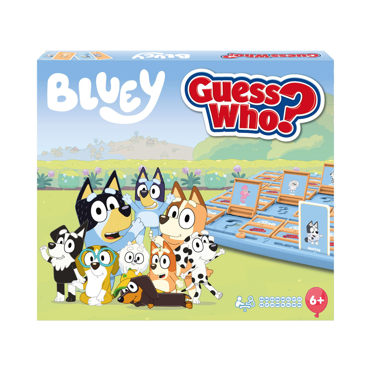 Bluey Guess Who? Board Game