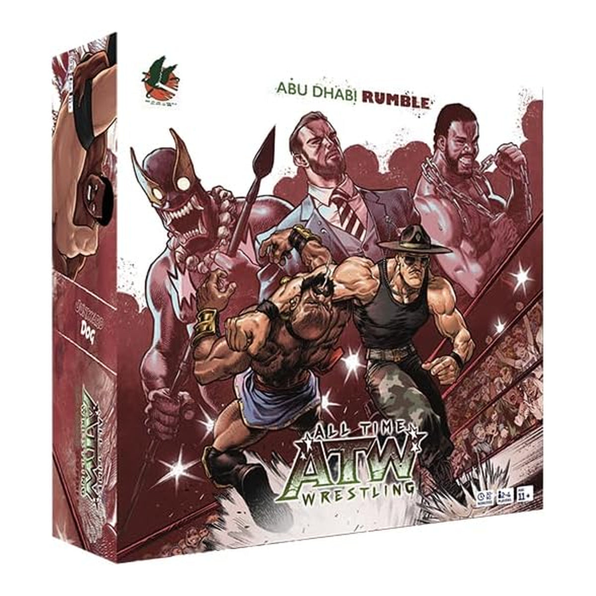 All Time Wrestling Rumble in Abu Dhabi Strategy Board Game