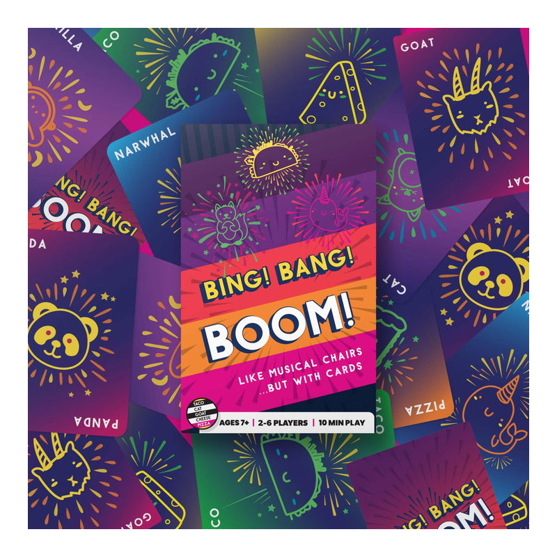 Bing Bang Boom Party Card Game