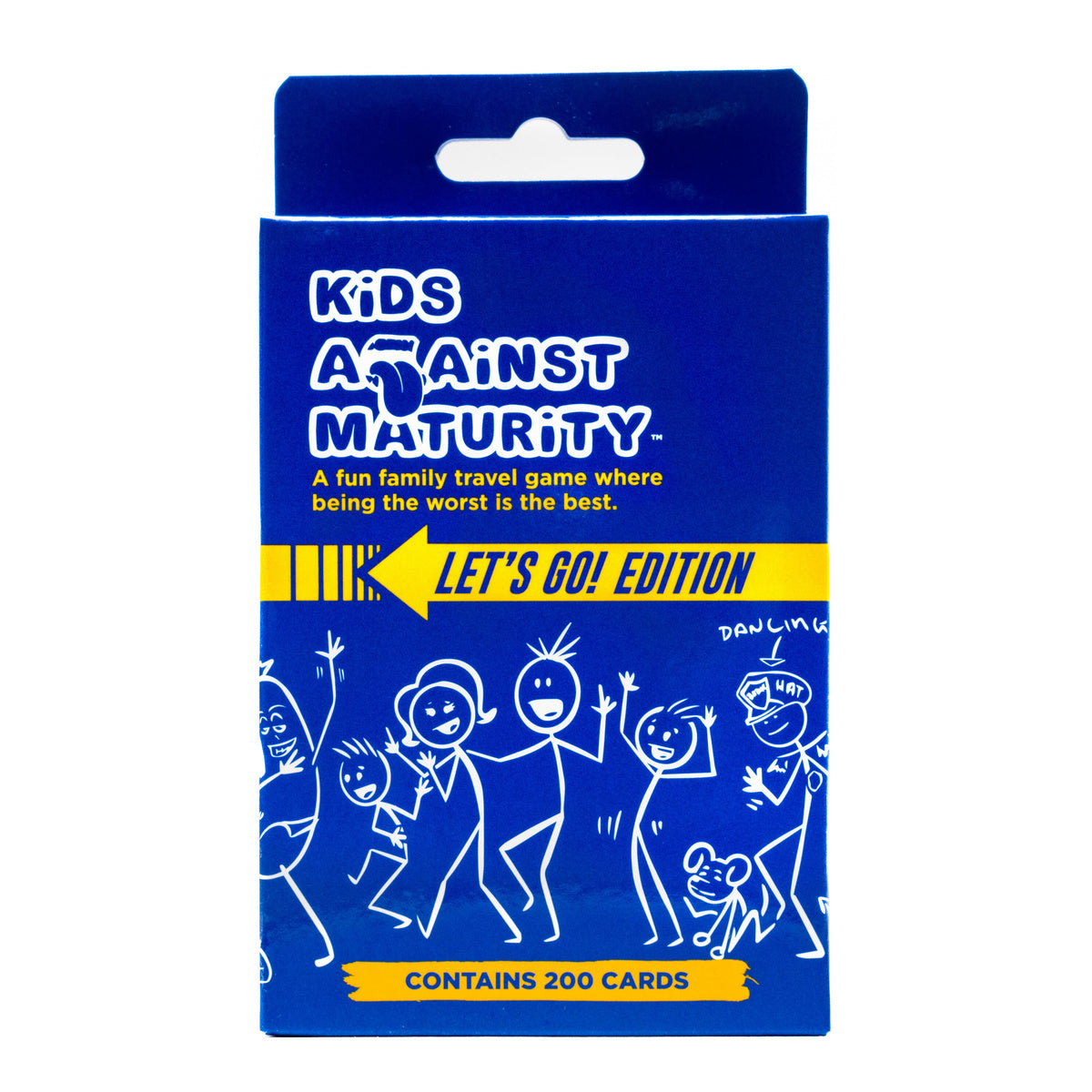 Kids Against Maturity Lets Go Edition Travel Board Game
