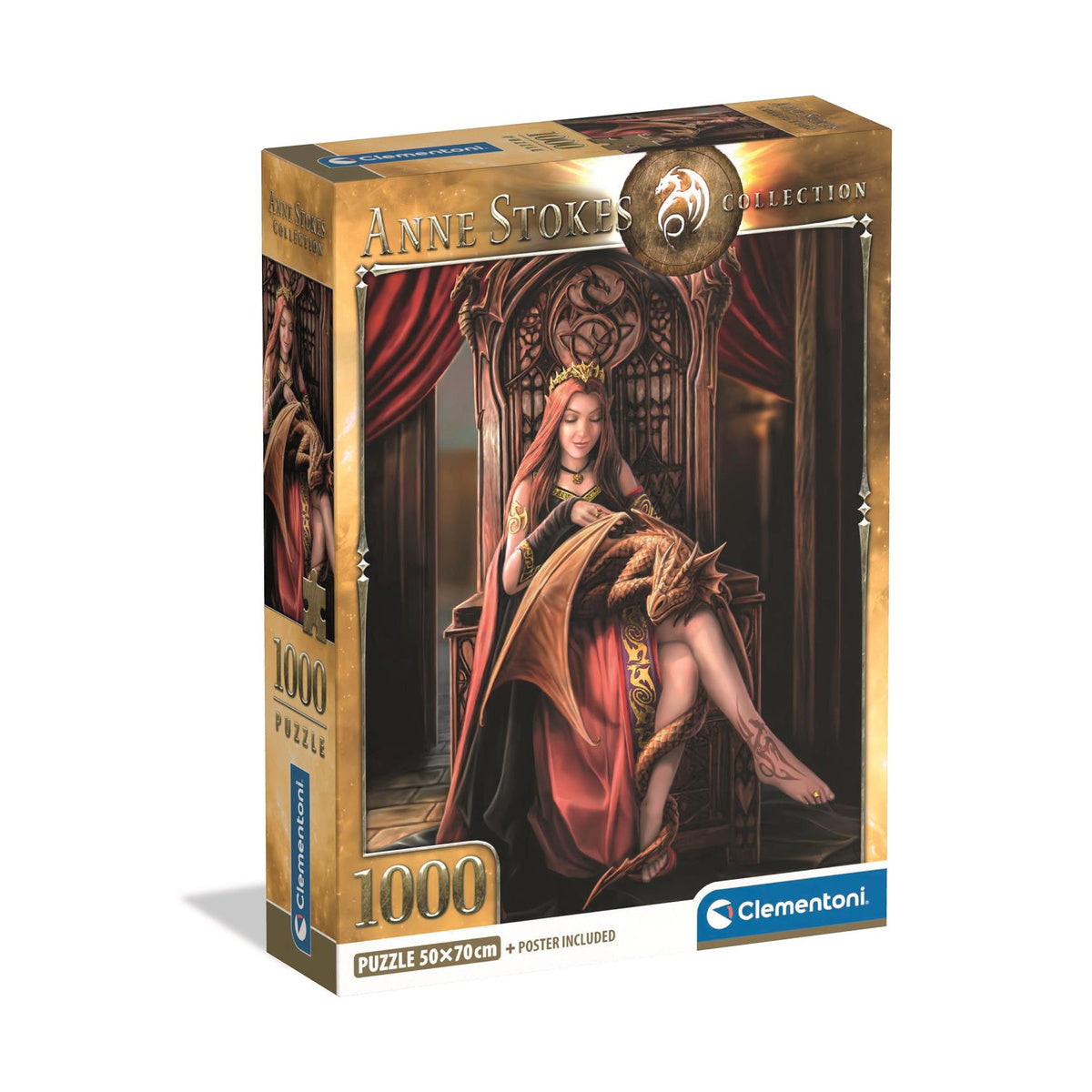 Clementoni Puzzle Anne Stokes Friends Forever 1000pcs