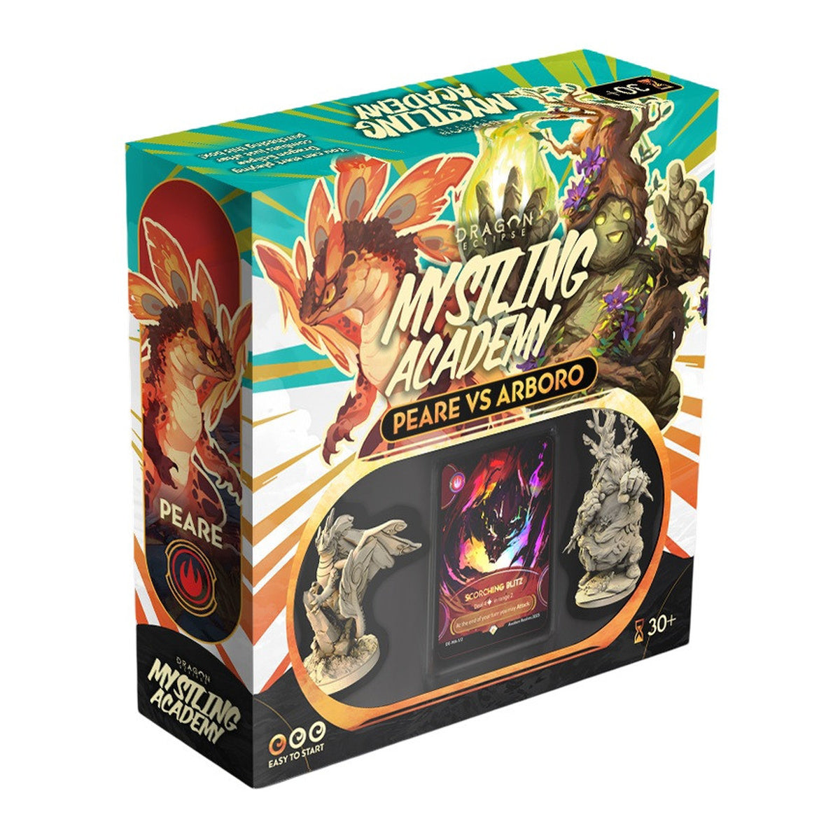 Dragon Eclipse Mystling Academy Peare vs Arboro Board Game