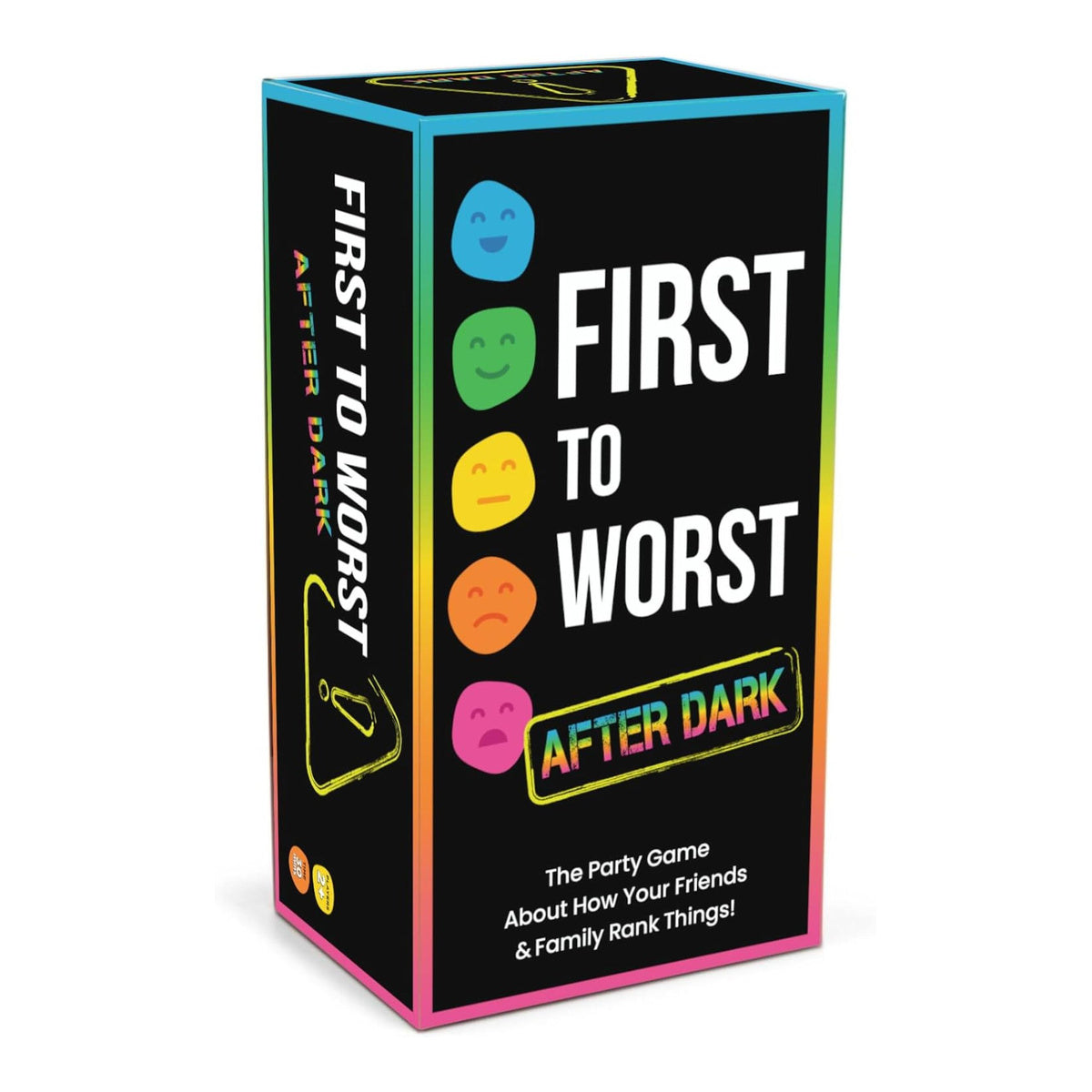 First to Worst After Dark Party Card Game