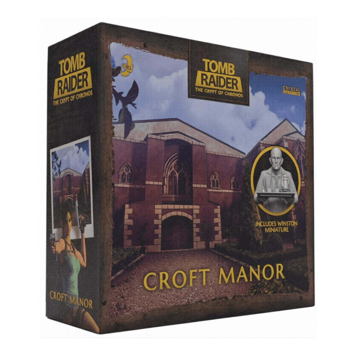 Tomb Raider the Crypt of Chronos Croft Manor Board Game
