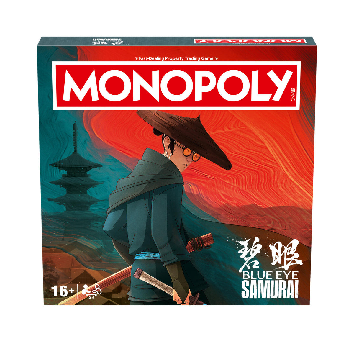 Blue Eye Samurai Monopoly Board Game