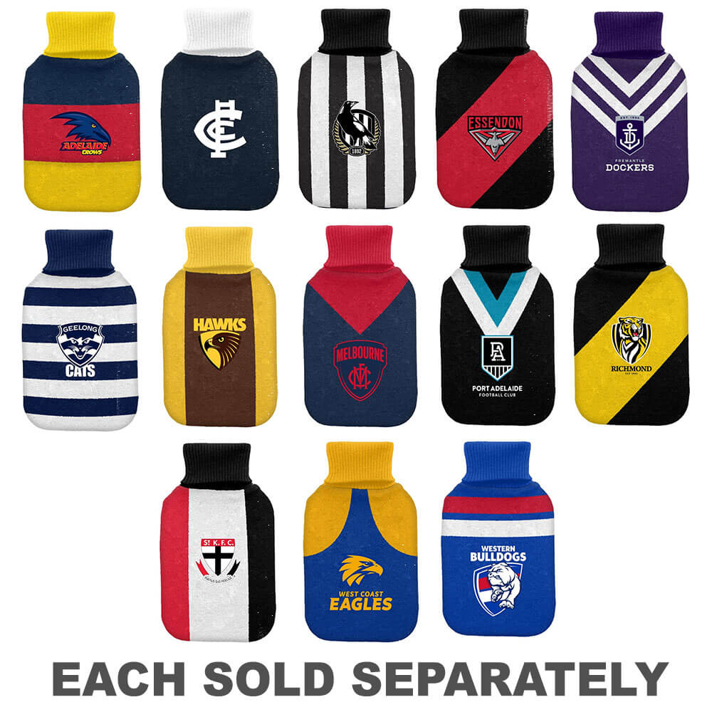 AFL Hot Water Bottle and Cover