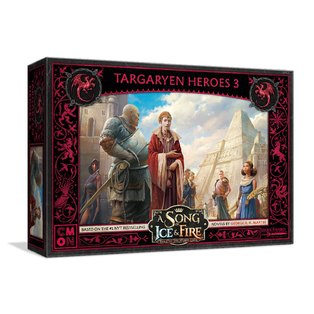 A Song of Ice and Fire Targaryen Heroes 3 Miniature Game