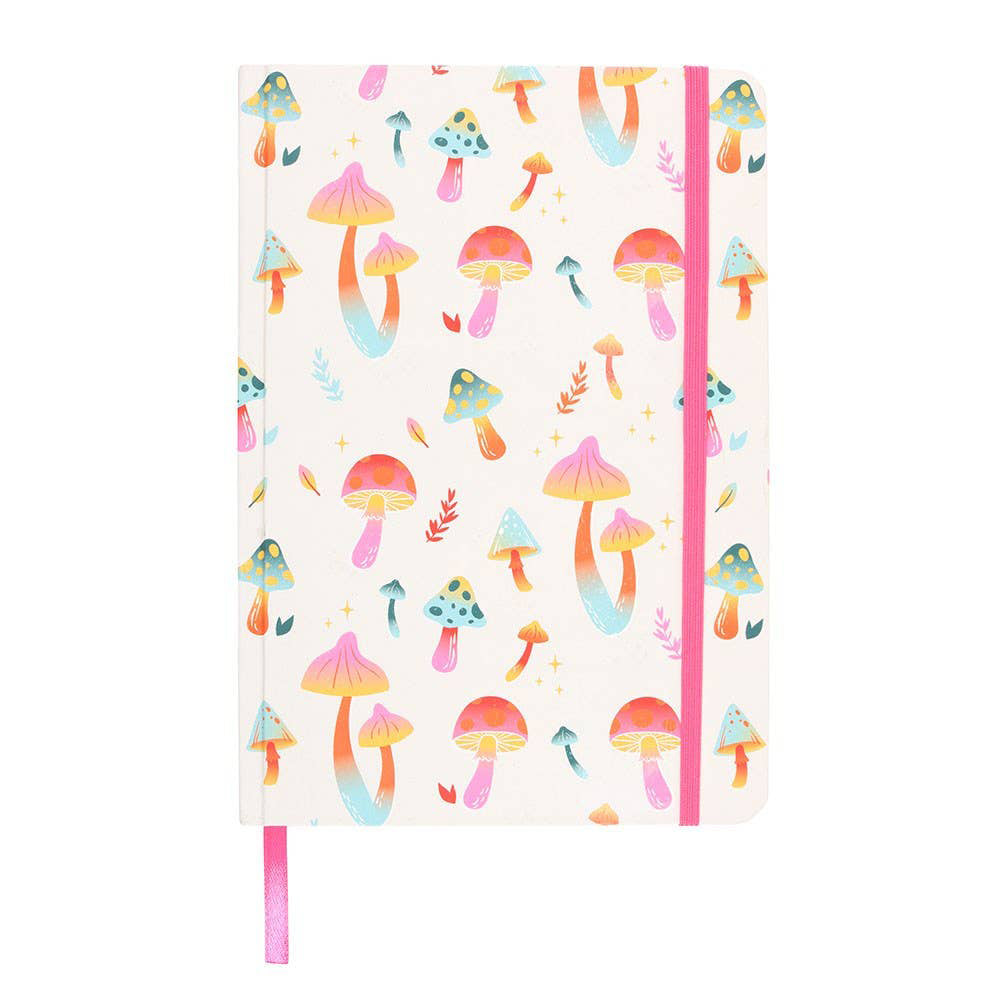 Funky Fungi Print A5 Notebook