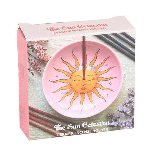 The Sun Celestial Ceramic Incense Holder