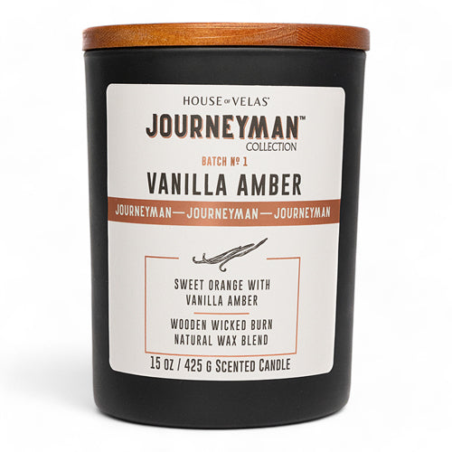 Vanilla Amber Journeyman Candle 425g