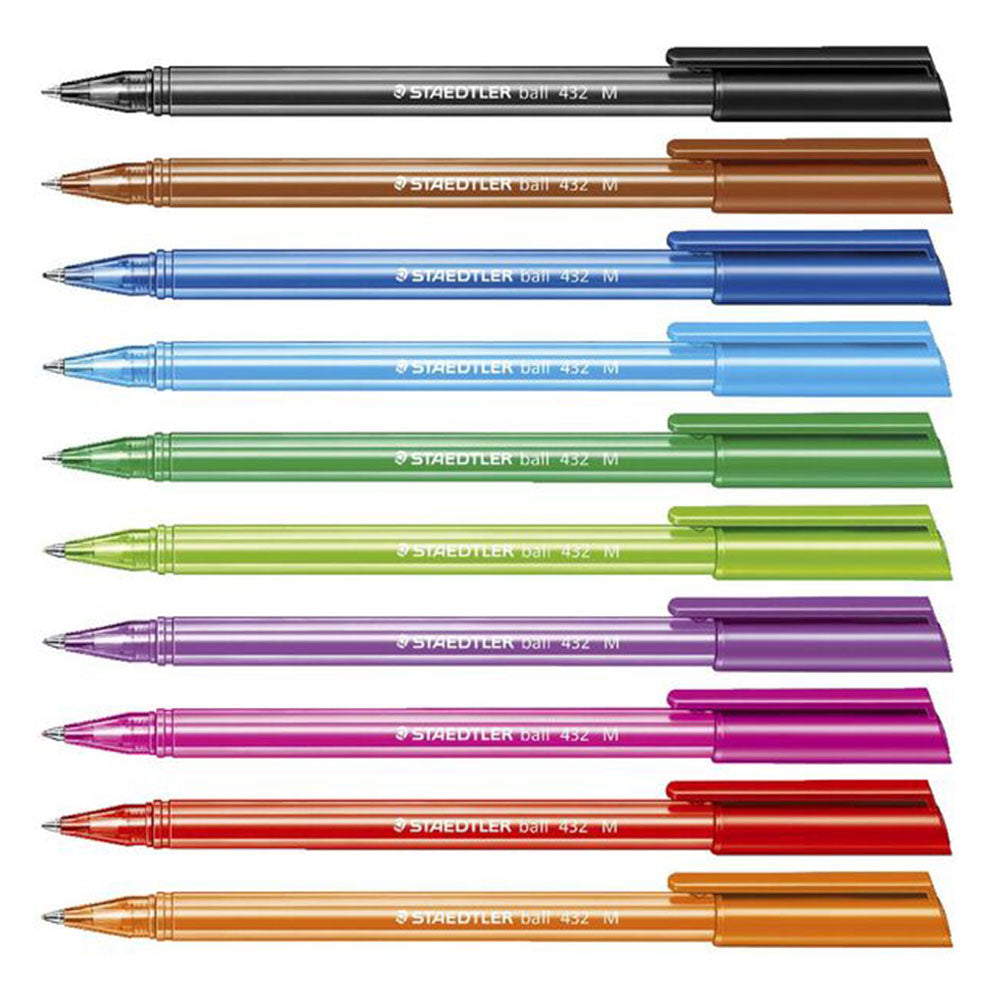 Staedtler Medium Ballpoint Stick Pens