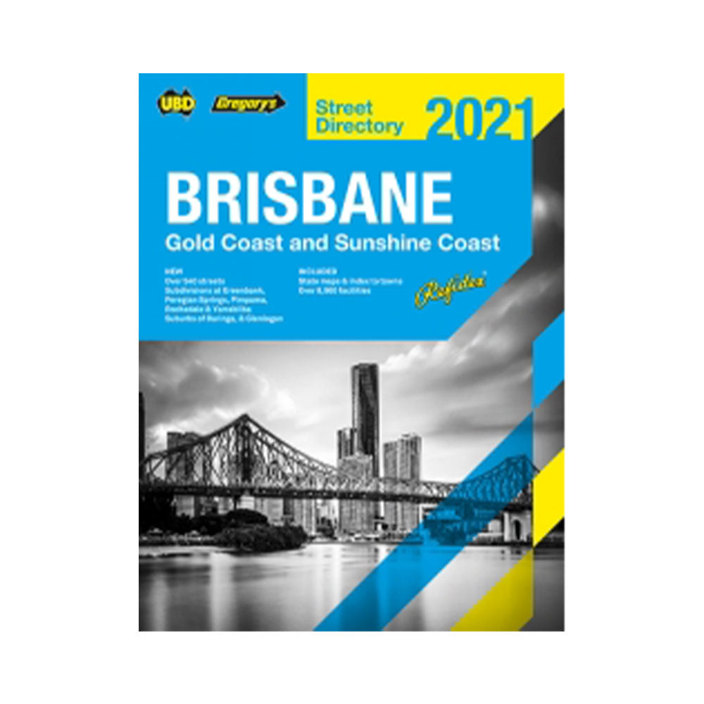 Brisbane Refidex 2021 Street Directory (65th Edition)