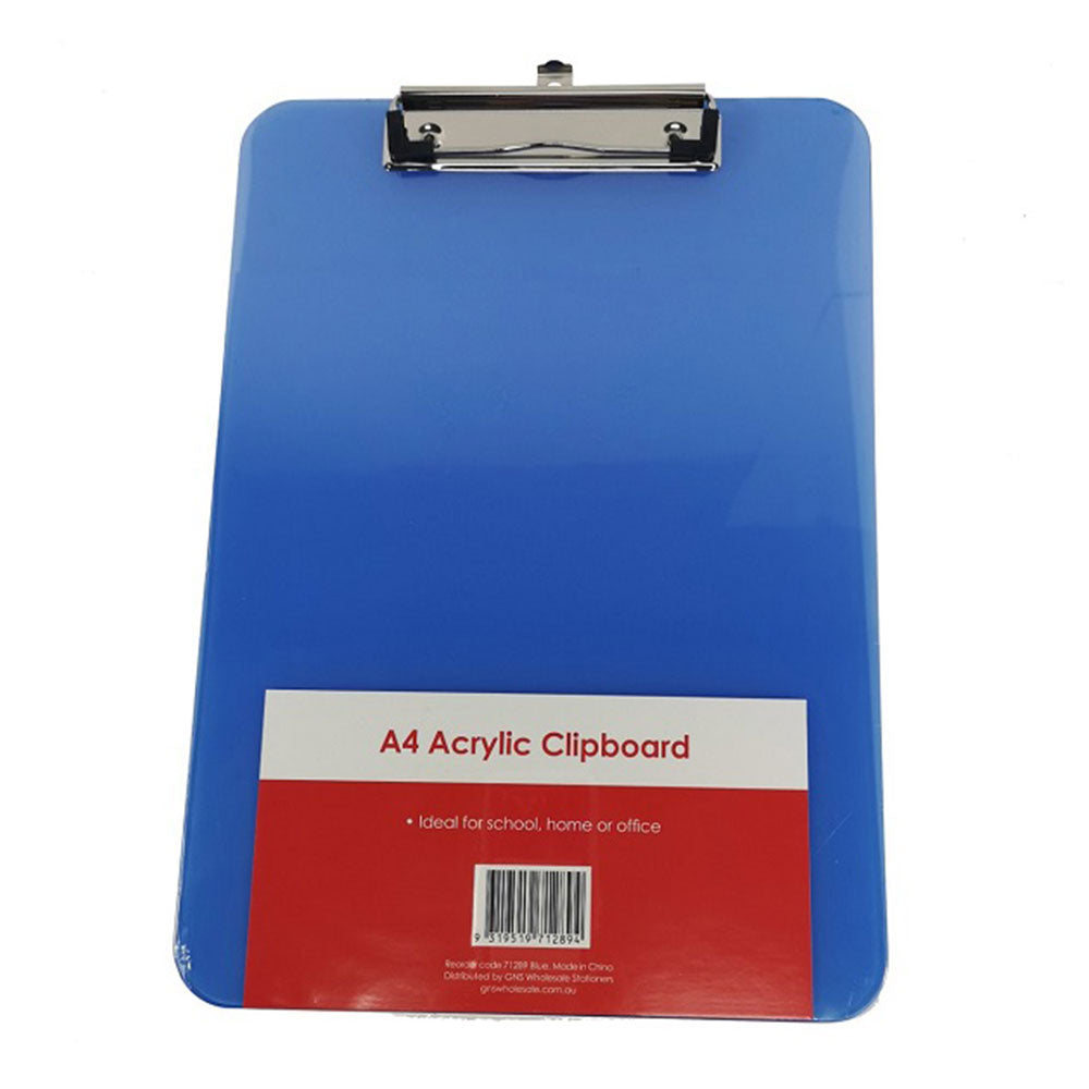 GNS Basic A4 Acrylic Clipboard