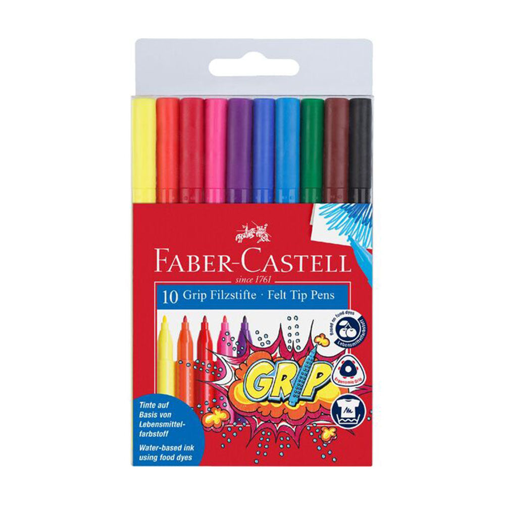 Faber-Castell Grip Colouoring Marker (Pack of 10)