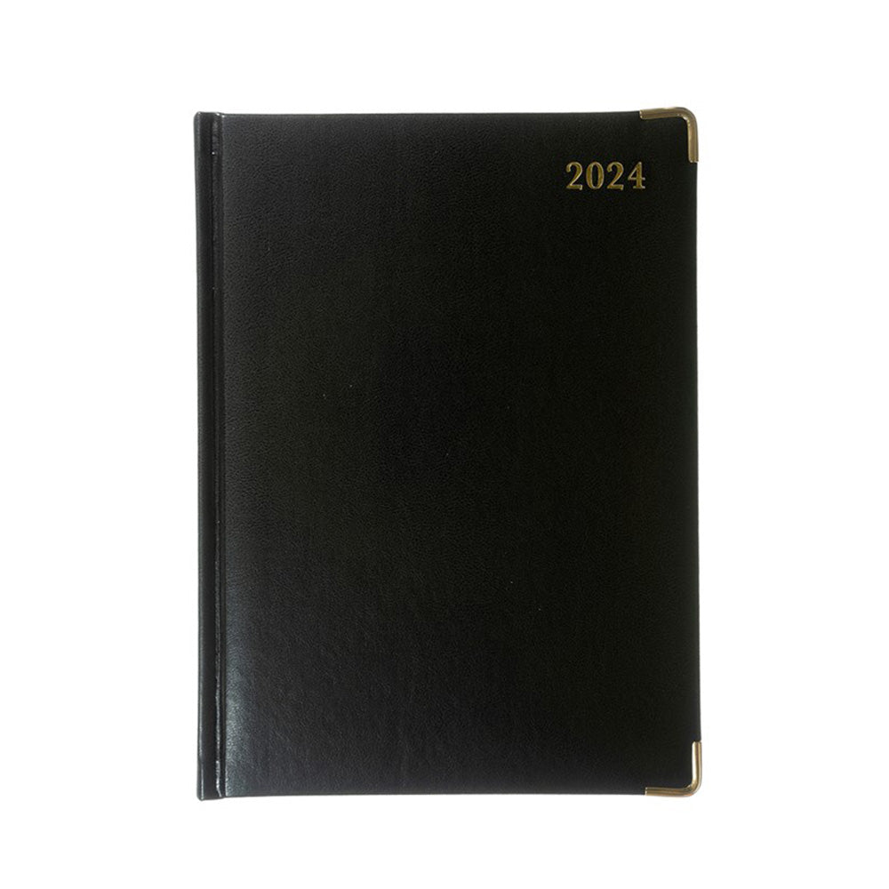 Collins Debden Classic Manager Quarto DTP 2024 Diary (Black)