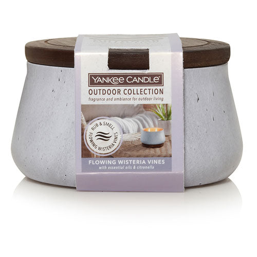 Yankee Candle Outdoor Flowing Wisteria Vines Jar