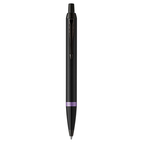 Parker IM Vibrant Rings Ballpoint Pen (Black)