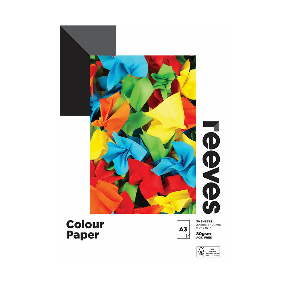 Reeves A3 Mix Credit Colour Pad (30 Sheets)