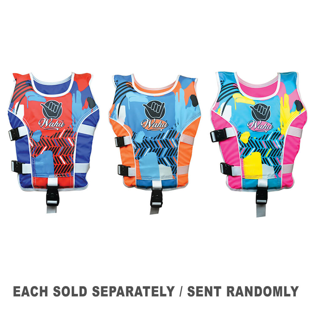 Wahu Swim Vest Medium 25-30kg (1pc Random Style)