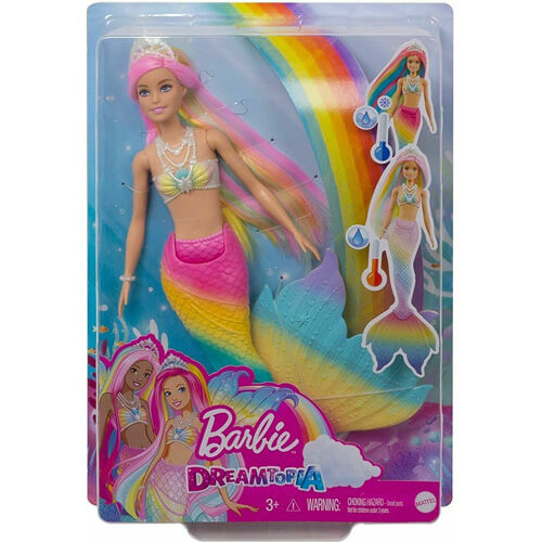 Barbie Colour Change Mermaid Doll (1pc Random Style)