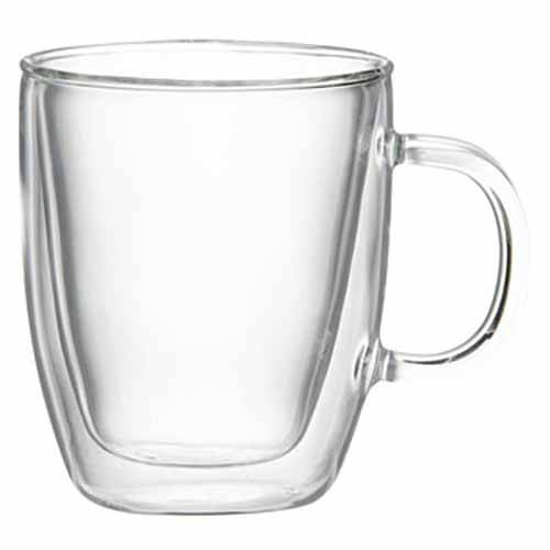 Avanti Brau Twin Wall Glass Drink Mugs