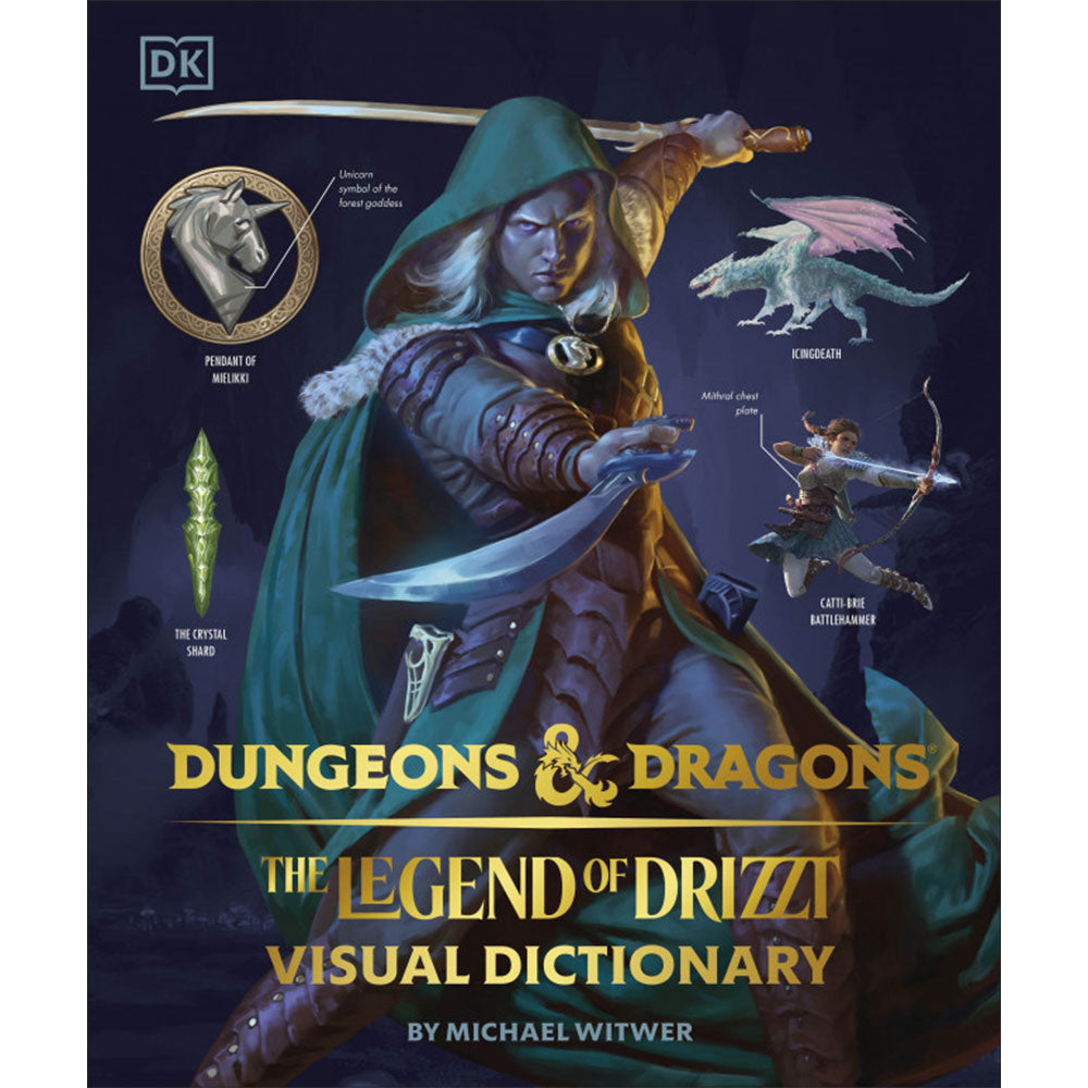 D&D The Legend of Drizzt Visual Dictionary (Hardcover)