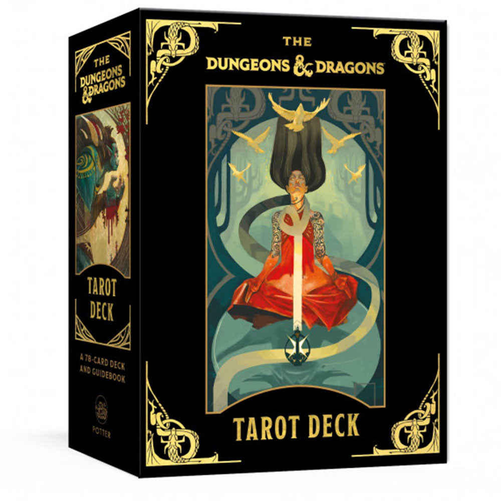 D&D Card Game Tarot Deck 78-Card Deck & Guidebook