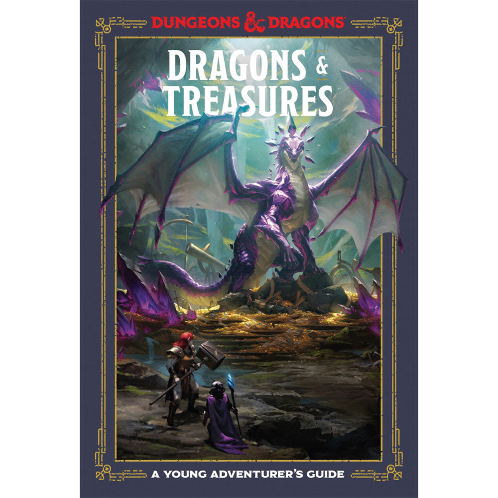 D&D Dragons & Treasures A Young Adventurers Guide Hardcover
