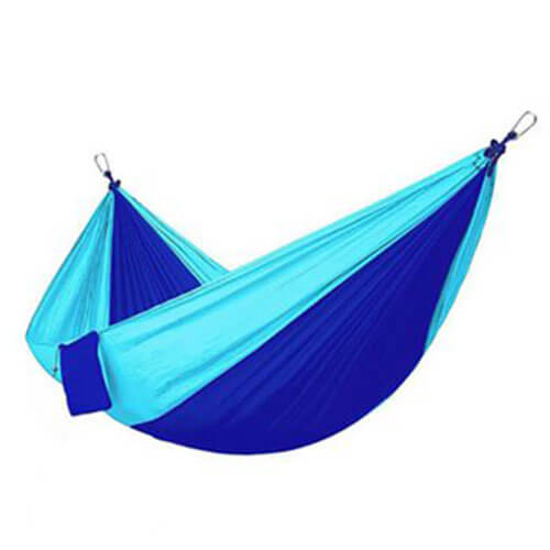 Travel Double Hammock w/ Carry Bag Plyster 2 Asst 270x135cm