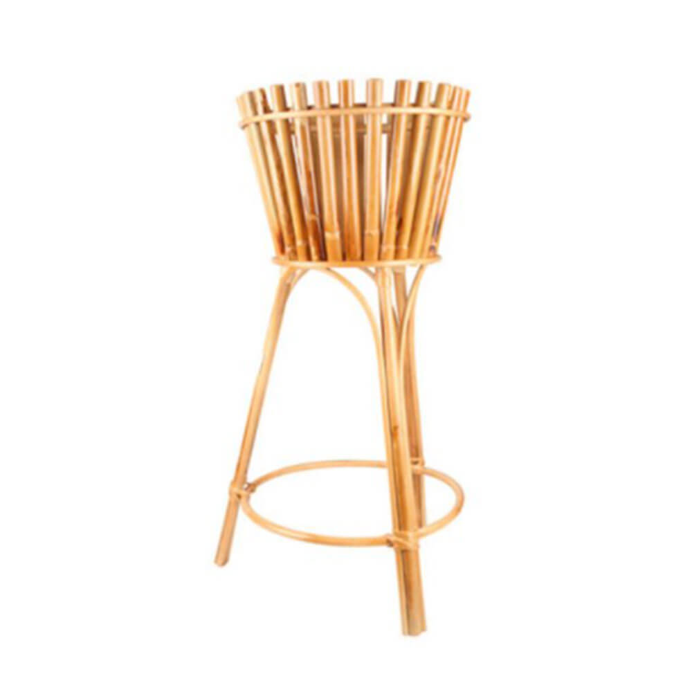 Ada Rattan Planter Stand Medium (58x28cm)