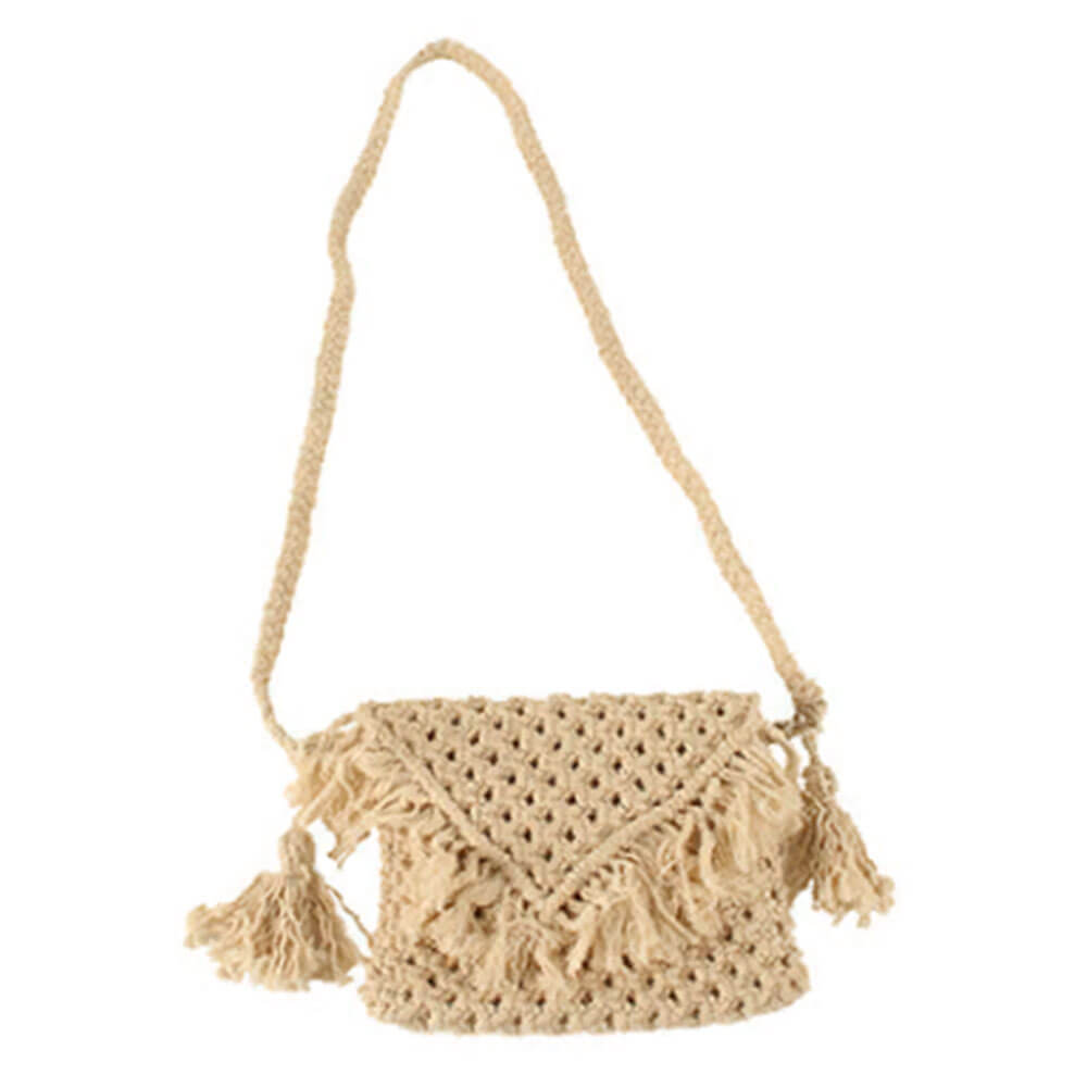 Melanie Macrame Shoulder Bag (25x25cm)