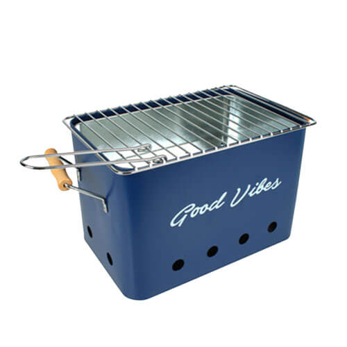 Hamptons Portable Charcoal Beach BBQ (43x22x22cm)