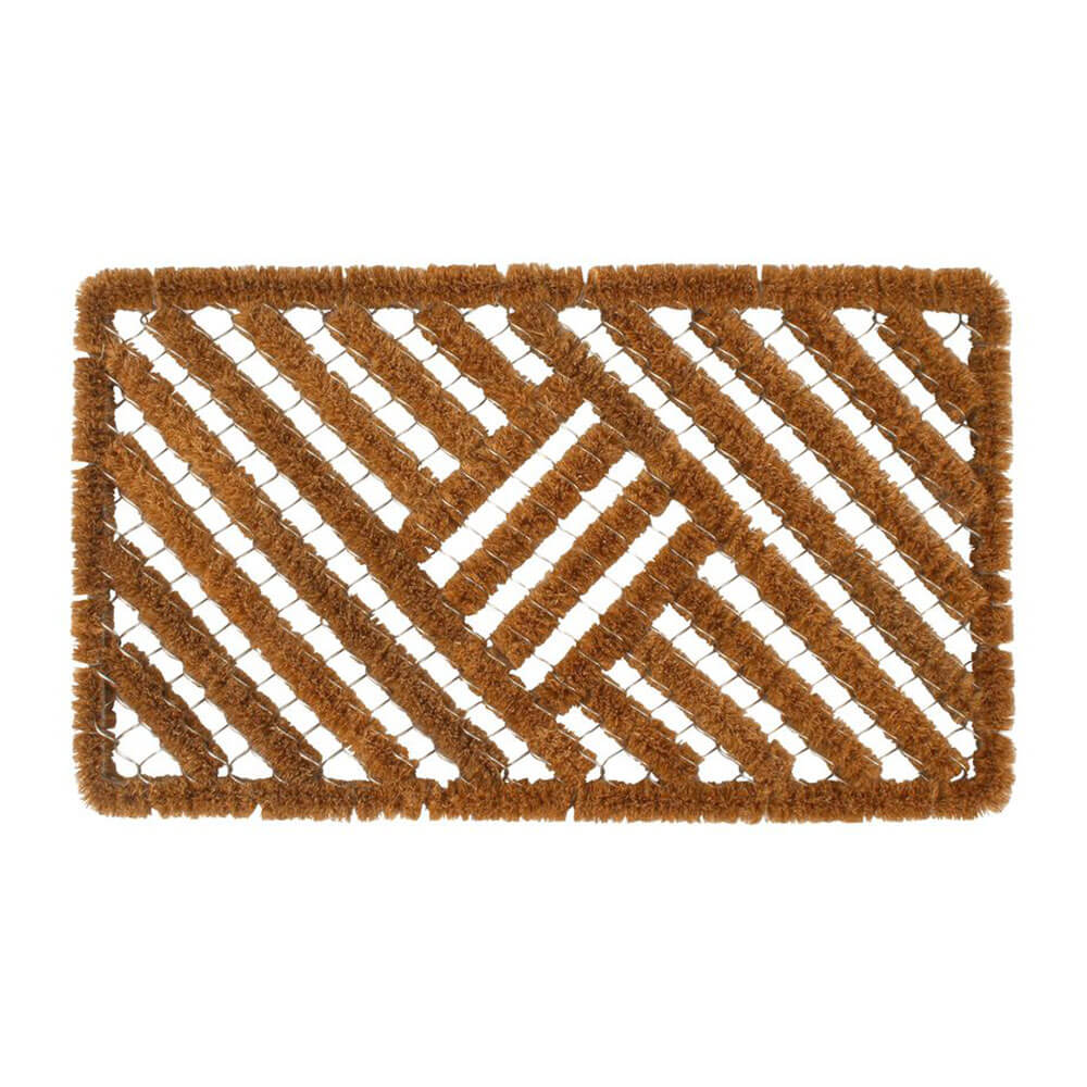 Coir Wire Brush Door Mat (70x40cm)