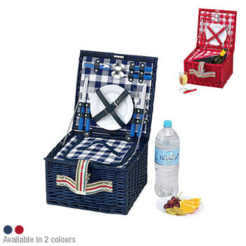 Avanti 2-Person Willow Picnic Basket