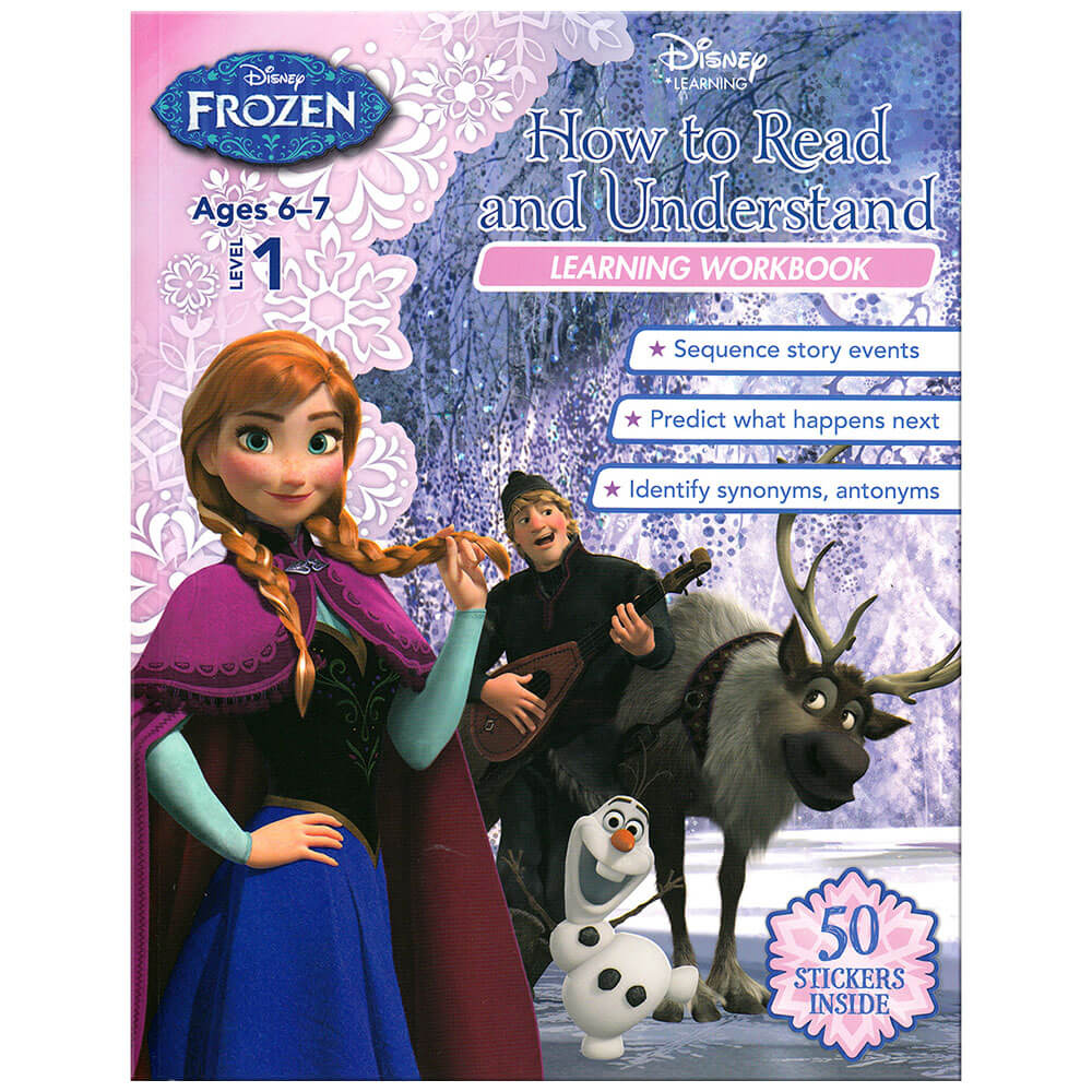 Frozen How to Read & Understand Activity Book