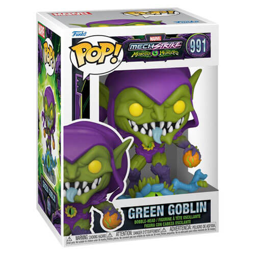 Marvel Mech Strike Monster Hunters Green Goblin Pop! Vinyl