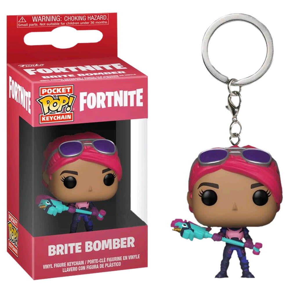 Fortnite Brite Bomber Pocket Pop! Keychain