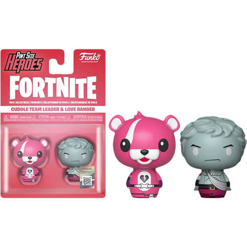 Fortnite Cuddle Team Leader & Love Pint Size Hero 2 Pk